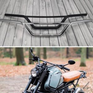 ヴィンテージバイク 22MM 25MM ハンドルバー 7/8'' 1-1/8'' ステアリングホイール カフェレーサー チョッパー スクランブラー用ハンドルバー