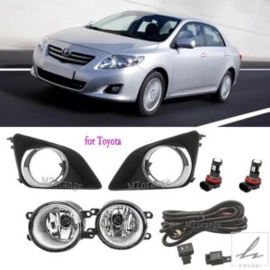 トヨタ カローラ 2007 2008 2009 2010 用フォグランプアセンブリ フォグライトカバー LED ヘッドライト フロントバンパー フォグライト