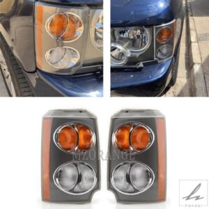 ランドローバー レンジローバー L322 2003 2004 2005 用ヘッドライトウィンカーランプ フロントインジケーターライトランプアセンブリ ユーロスタイル