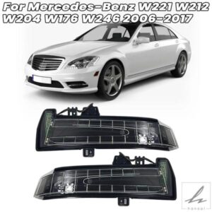 メルセデスベンツ W221 W212 W204 W176 W246 用 サイドミラーウィンカーライト インジケーターウィンカー LED ウィンカーランプ カーアクセサリー