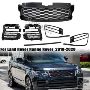 ランドローバー レンジローバー ヴォーグ L405 2018-2020 用 フロントバンパーグリル フォグランプカバートリム装飾 フォグランプカバーアクセサリー