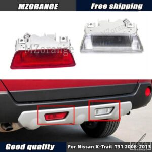 日産 X-TRAIL XTRAIL ROUGE T31 2008-2013 用リアバンパーライト リアバンパーリフレクターランプ テールフォグランプ リバースバックカップライト