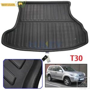リアトランクカーゴマット 日産 X-TRAIL XTRAIL T30 2001 - 07 トレイブートライナーフロアカーペット防水