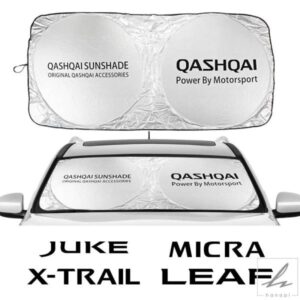 車用フロントガラスサンシェード サンシェードカバー アクセサリー 日産 キャシュカイ J10 J11 ジューク2 マイクラ K12 K14 リーフ X-トレイル セントラ