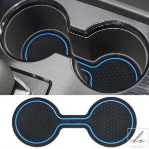 車用カップホルダー 防水 滑り止め インサート コースター パッド 内装アクセサリー の車用コースター 日産エクストレイル 2021-2023用