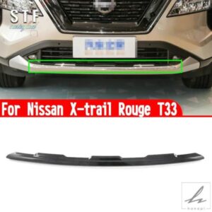 日産エクストレイル ルージュ T33 2021 - 23 用 カーアクセサリー ABS フロントバンパーカバートリムモールディングデコレーションステッカー