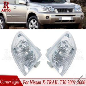 R-AUTO ヘッドライト マーカーライト フロントバンパー コーナー ウィンカーランプ NISSAN X-TRAIL XTRAIL T30 2001 - 06用