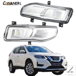 日産エクストレイル XTRAIL T32 2017 - 20 LEDレンズフォグドライビングライト 30W 6000LM用 2個セット 右+左フォグランプアセンブリ