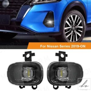 日産 NAVARA NP300 X-TRAIL XTRAIL ROGUE KICKS JUKE F16 MK2 LED フォグランプ DRL ヘッドライト カーアクセサリー 12V