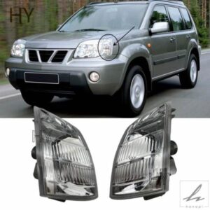日産 X-TRAIL XTRAIL T30 2001 - 06 車用 フロントバンパー コーナーウィンカーランプ ヘッドライト マーカーライト
