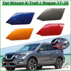 日産エクストレイル XTRAIL ROGUE T32 2017 - 20 用 フロントバンパー牽引フックアイカバーキャップ 牽引フック 牽引蓋ガーニッシュ