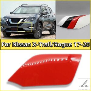 日産エクストレイル ローグ 2017 - 20 牽引フック トレーラーキャップ ガーニッシュ用 オートフロントバンパー 牽引フック アイカバー リッド