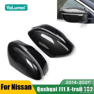 日産 キャシュカイ J11 エクストレイル XTRAIL T32 2014 - 20 車用サイドバックミラートリムカバーアクセサリー