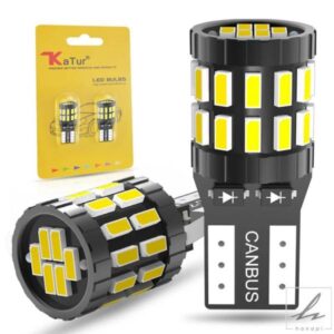 日産 キャシュカイ ジューク アルメーラ エクストレイル ティーダ ノート プリメーラ パスファインダー セントラ用 W5W T10 LED CANバスバルブ クリアランス