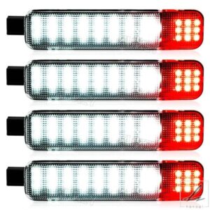 2個 LED ホワイト レッド ドア カーテシー ライト シボレー シルバラード 1500 2500 3500 97-20 ハマー H2 03-09 GMC ユーコン 95-06 15021517 15021518