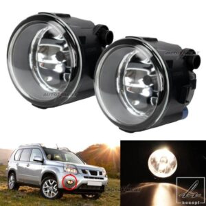 2個 55W 12V H11 ハロゲン フロントフォグランプアセンブリ 日産 X-TRAIL T31 ティーダ キューブ ジューク ノート ローグ ヴァーサ ムラーノ クエスト パト