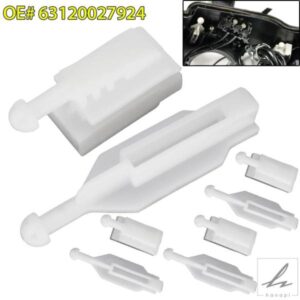 車用ヘッドライト ヘッドランプ リフレクター ホルダー アジャスターキット BMW 5シリーズ E39 2000 - 03 OE# 63120027924 8個 4セット