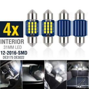 2個パック インテリアライト 31MM電球 天井ドームルーフランプ マツダ 2 3 5 6 323 626 RX8 7 MX3 MX5 アテンザ アクセラ CX 5 CX-3 CX-7 CX30用