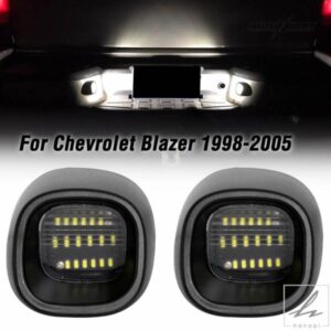 18LED ホワイト リアテールバンパーライト オールドモービル ブラバダ シボレー ブレイザー S10 ピックアップ GMC ジミー ソノマ 1998-2004