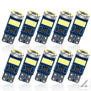 10個入り 室内ドームライト マップランプ パーキングライト T10 W5W CANBUS 車用LED電球 BMW MINI COOPER R56 R53 E90 E46 F20 F10 E39 Z4V用