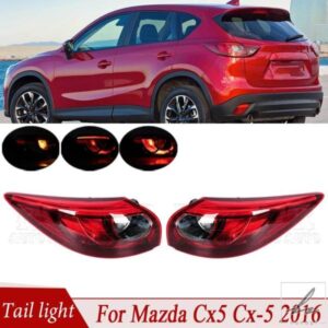 マツダ CX5 CX-5 2016年式 US/EU バージョン用 LED テールライトアセンブリ リアリバースランプ ブレーキランプ ウィンカーランプ KA0G51160B