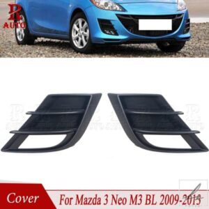R-AUTO マツダ 3 2009 - 13 M3 BL BK フォグランプグリル フロントバンパー フォグライトグリル フォグランプカバー BCD2-50-C21