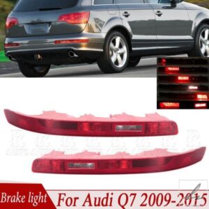 R-AUTO 車用 リアバンパー ブレーキライト ウィンカーライト リフレクター ストップライト リバースランプ フォグランプ AUDI Q7 2006-2015 4L0945096A