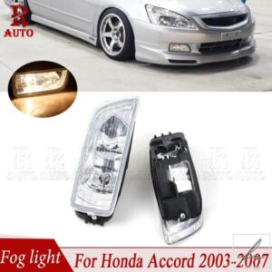 R-AUTO ホンダ アコード 2003 - 07 フロントバンパー フォグランプ 33901-SDA-H01 ハロゲンバルブ付き車用フォグランプアセンブリ