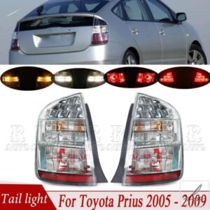 テールライト リアウィンカー ブレーキランプ テールランプ トヨタ プリウス 2005 - 09 81561-47100 81551-47100 ホワイトブラック