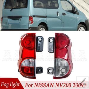 R-AUTO リアテールライト ブレーキテールランプ ハザード灯 ドライビングランプ フォグランプ バルブ無 カースタイリング NISSAN NV200 2009+用