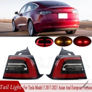 テスラ モデル3 2017-2021 アジアヨーロッパバージョン用 1077397-00-G 1077398-00-F 車用リアテールライト 外側