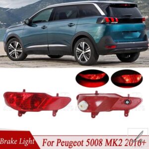 リアバンパーブレーキライトハザードフォグランプブレーキストップランププジョー5008 MK2 2016+ 9811981980 9811982980 YL00561880 YL00561780