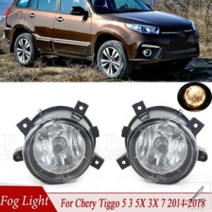 フォグライトアセンブリ フロントバンパー ドライビングランプ フォグライト CHERY TIGGO 5 3 5X 3X 7 2014 - 18 車用