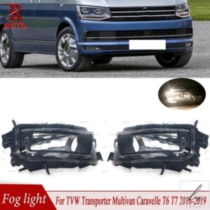 R-AUTO 車用ライト ハロゲン フロントバンパー フォグランプ フォグランプ 7E0941661A VW トランスポーター マルチバン カラベル T6 T7 2016-2019用