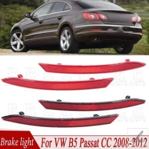 フォルクスワーゲン VW B5 パサート CC 2008 - 12 車用 リアバンパー ブレーキライト リフレクターランプ 3C8945105B 3C8945106B