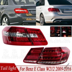 メルセデスベンツ Eクラス W212 2009-2016 セダン LEDテールライトアセンブリ リアブレーキウィンカーライトハザードランプアクセサリー