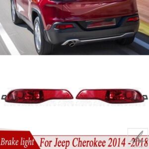 リアバンパーリフレクター ブレーキライト ストップライト ハザード灯 カーアクセサリー JEEP CHEROKEE 2014-2018 68102877AC 68102876AC