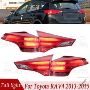 車用テールライト リアブレーキランプ ストップランプ ウィンカーライト フォグランプ テールランプアセンブリ トヨタ RAV4 2013 2014 2015 815800R010用