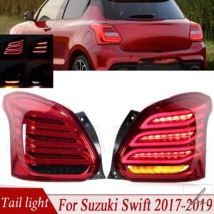 R-AUTO 車用 LED テールランプ テールライト リアフォグランプ ブレーキライト リバースダイナミックウィンカーランプ スズキ スイフト 2017 2018 2019用