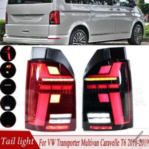 車用LEDテールライトアセンブリ ウィンカーライト ブレーキストップランプ VWトランスポーターマルチバンカラベルT6 2016-2018 2019 7LA945207