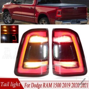 ダッジ ラム 1500 2019 - 21 車用 LED リアテールライトアセンブリ リアフォグランプ ウィンカーライト ブレーキランプ リバースランプ