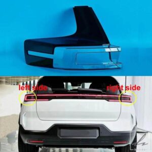 VOLVO POLESTAR 3 2024 2025用カーアクセサリーアウターテールライトシェルテールランプカバーブレーキライトマスクプレキシガラス
