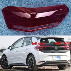 フォルクスワーゲン VW ID.3 2021 - 23 アウターテールランプカバー テールライトシェル リアブレーキライトマスク プレキシガラス