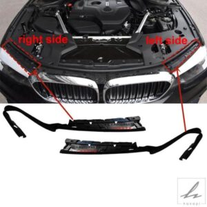 2018 2019 2020 BMW 5シリーズ G30 G38 520 525 528 530 540 ヘッドライトラバーシーリングストリップトリムヘッドランプ装飾ストリップ