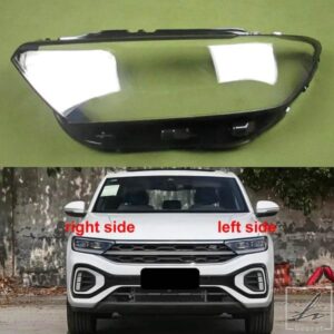 フォルクスワーゲン VW T-ROC 2023 2024 ヘッドライトシェルランプシェードレンズクリアヘッドランプカバープレキシガラス自動車交換部品