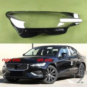 VOLVO S60 2020-2023用ヘッドランプカバークリアランプシェードヘッドライトシェルプレキシガラスランプシェードの交換