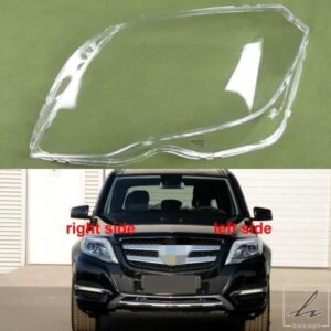 2013 2014 2015 メルセデスベンツ GLK200 GLK260 GLK300 ランプシェード ヘッドランプシェル ヘッドライト クリアマスク カバー レンズ プレキシガラス