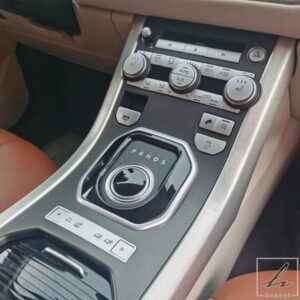 ランドローバー レンジローバー イヴォーク 2012-2019 アルミセンターコンソール エアコンボタン 装飾ステッカー カーアクセサリー