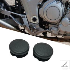 2PCS シャーシプラグ YAMAHA TDM850 TDM 850 2002-2018 2004 - 08 オートバイフレームホールカバーキャップ プラグフレームキャップ 部品 カスタムパーツ