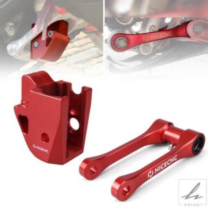 2015-2024 BETA RR 300 RR 250 300 350 390 430 オートバイ用 1.25IN/30MM ローダウンリンクキット ショックアブソーバーリンケージガードキット 部品 カス